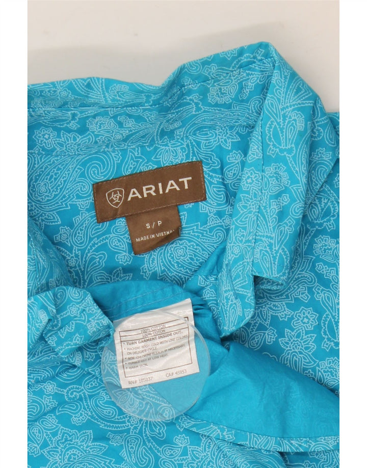 Ανδρικό πουκάμισο Ariat Μικρό Μπλε Paisley Βαμβακερό