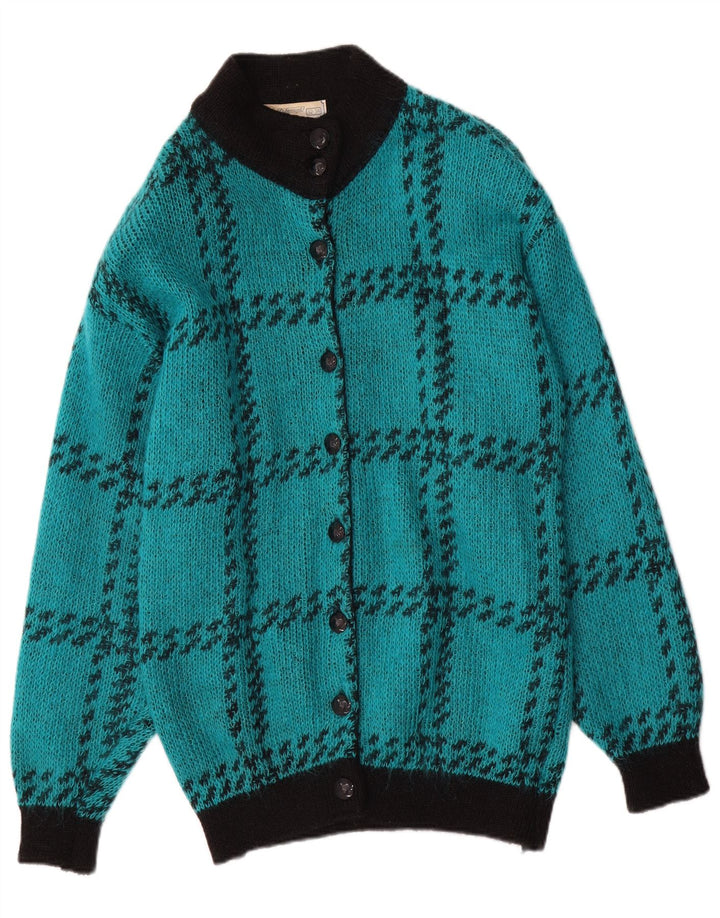 Γυναικεία ζακέτα St. Bernard UK 10/12 Medium Turquoise Houndstooth