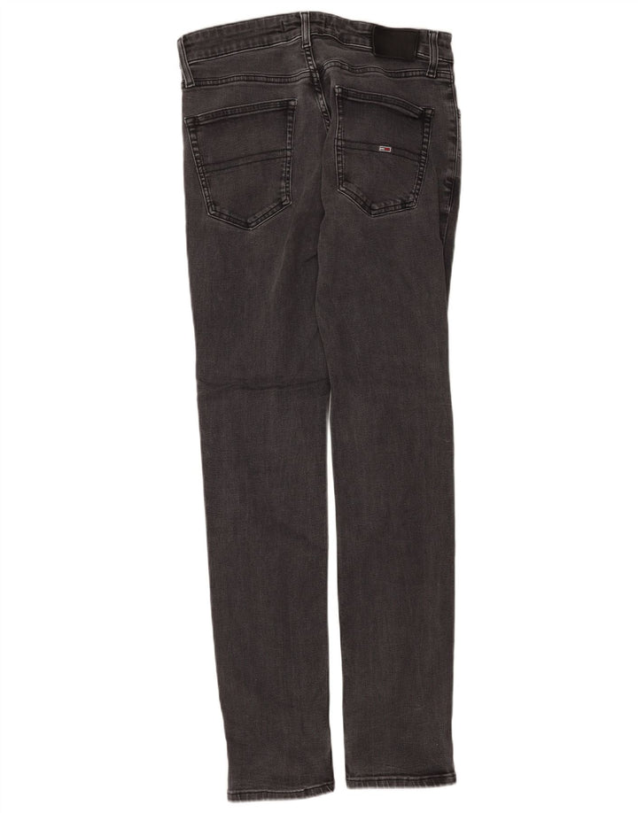 Tommy Hilfiger Γυναικείο Slim Jeans W32 L34 Μαύρο βαμβακερό