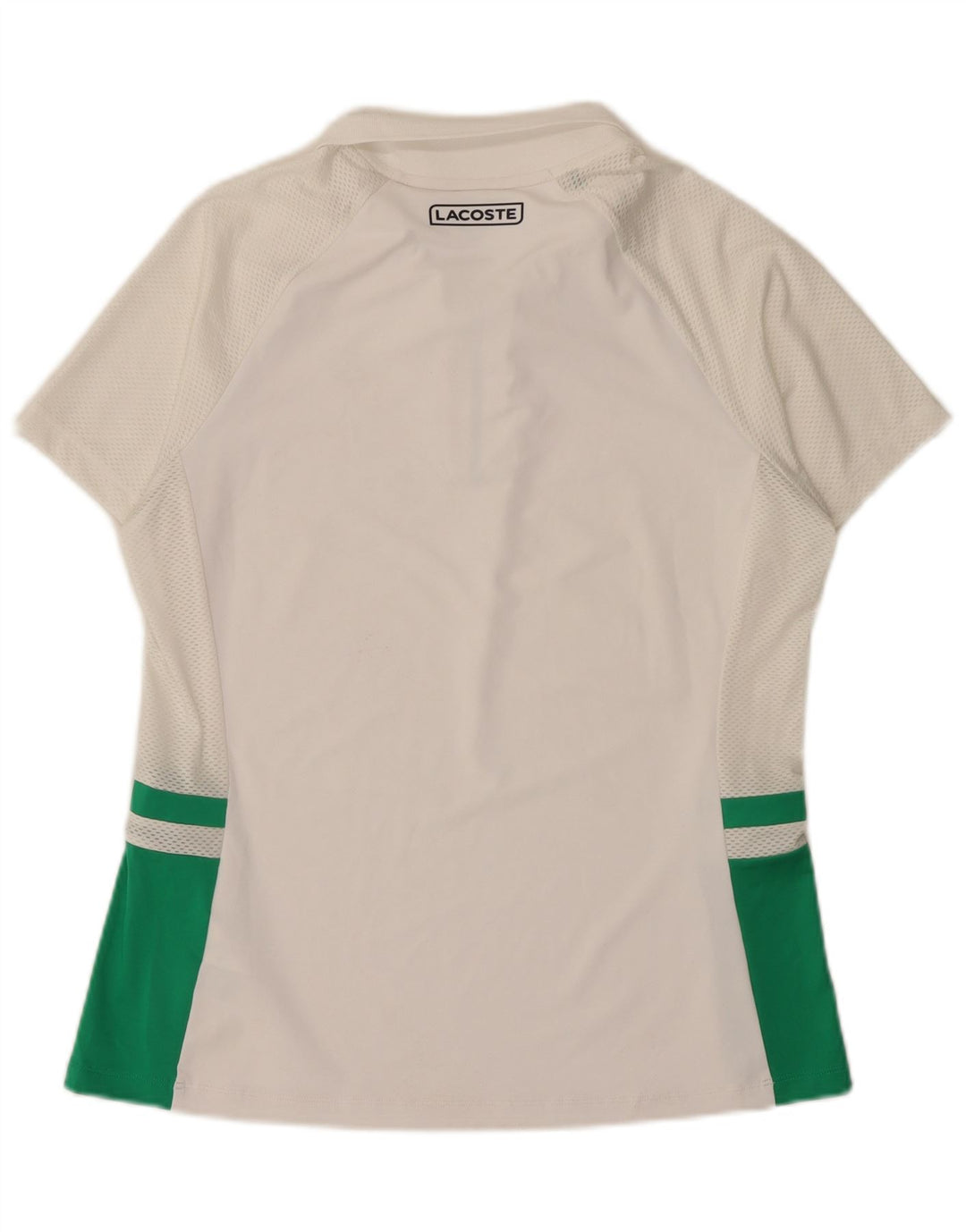 Γυναικείο πουκάμισο Polo Lacoste, Μέγεθος 42, Μεγάλο Λευκό Πολυεστέρας