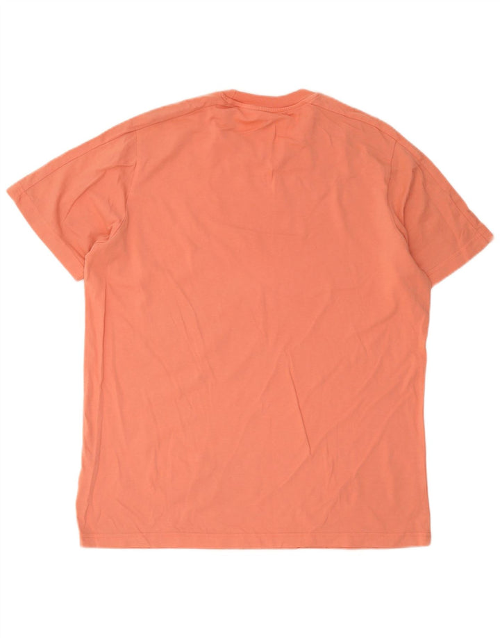 Ανδρικό T-Shirt Adidas Top μεγάλο πορτοκαλί βαμβακερό