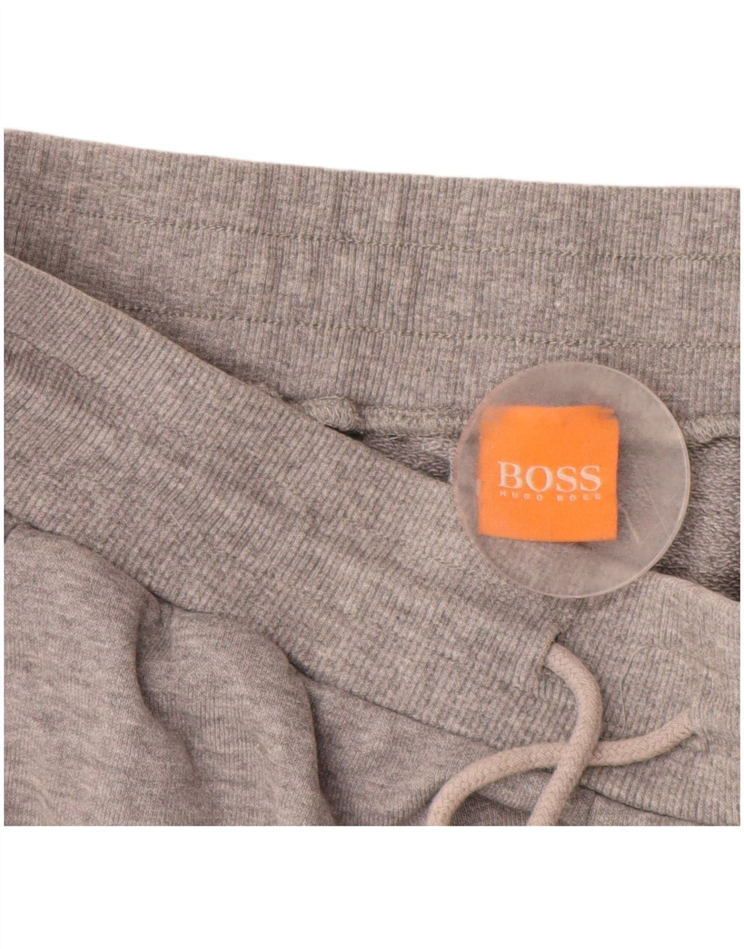 Ανδρική φόρμα HUGO BOSS Παντελόνι Joggers Μεσαίο Γκρι Βαμβακερό