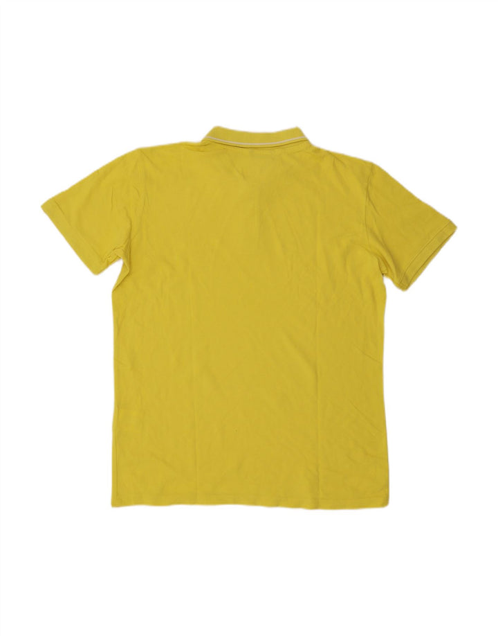CARRERA Mens Polo Shirt XL Yellow Cotton