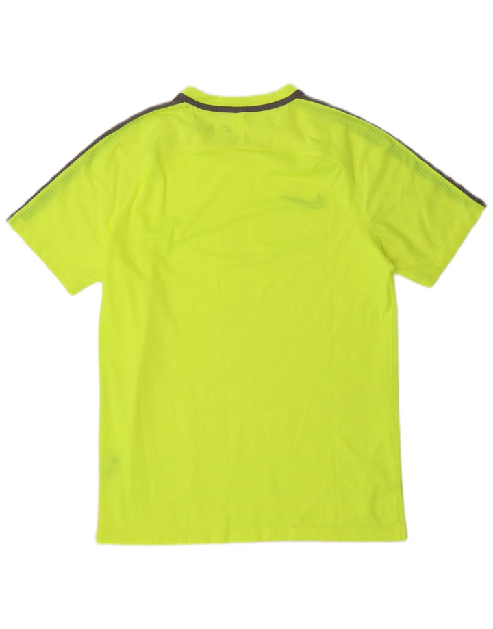 Ανδρικό μπλουζάκι Nike Dri Fit Top Large Green Colourblock Πολυεστέρας