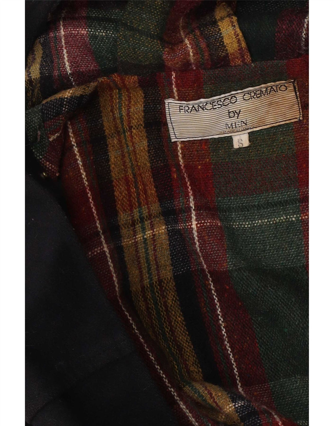 Vintage Ανδρικό παλτό Duffle με κουκούλα UK 36 Small Navy Blue