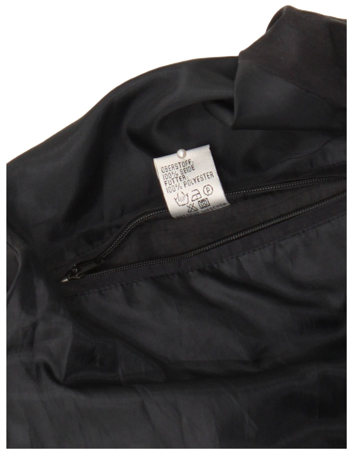 Vintage Ανδρικό μπουφάν Bomber IT 48/50 Μεσαίο πολύχρωμο γεωμετρικό μετάξι