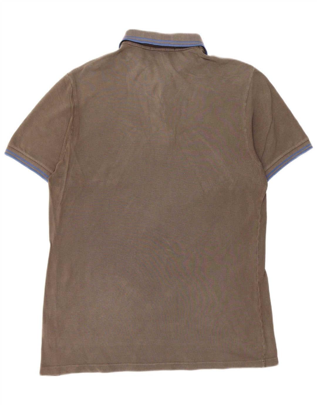 FRED PERRY Ανδρικό πουκάμισο πόλο μεσαίου γκρι βαμβακερό