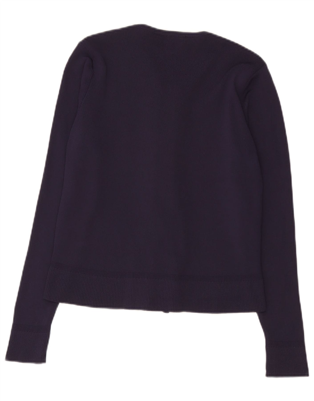 Marks & Spencer Γυναικεία ζακέτα πουλόβερ UK 14 Medium Navy Blue Polyamide