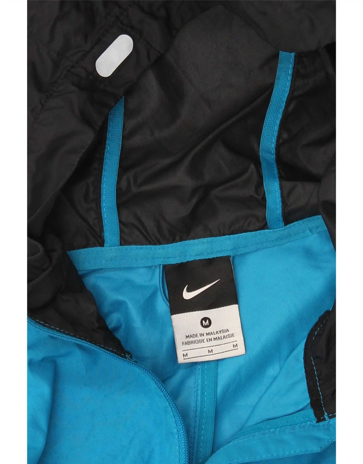 Γυναικεία αθλητική φόρμα Nike με κουκούλα Μπουφάν UK 14 Medium Blue