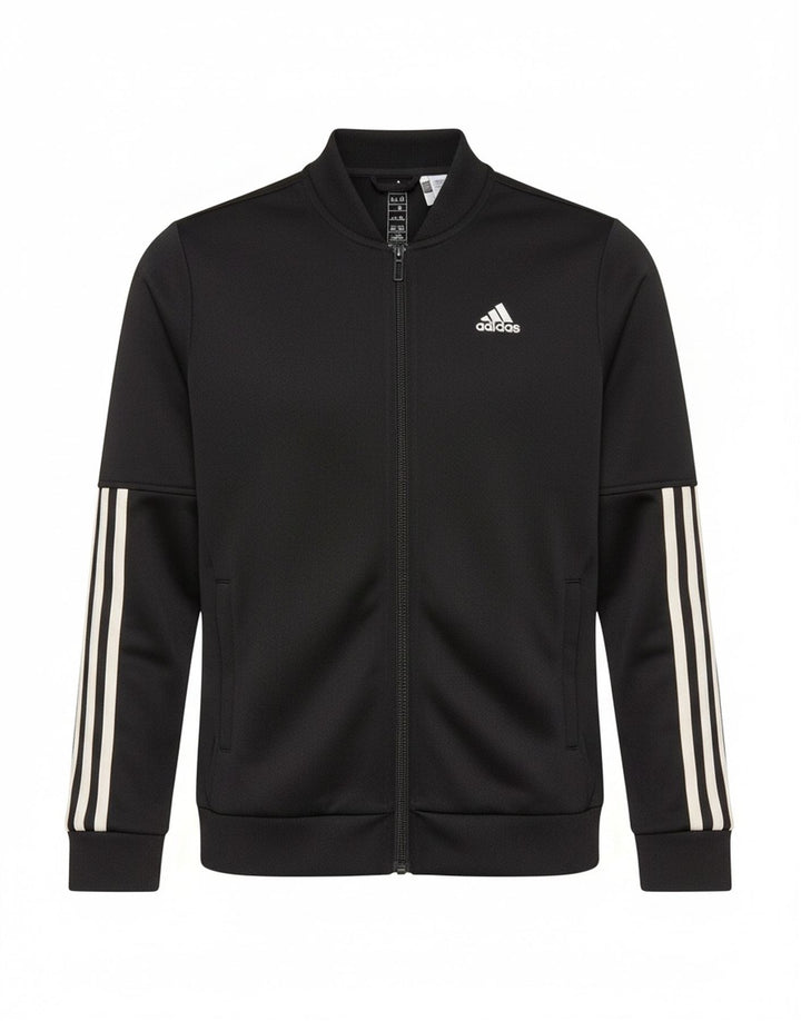 Adidas Boys φόρμα φόρμας Primegreen Top Jacket 11-12 ετών Μαύρο Πολυεστέρας