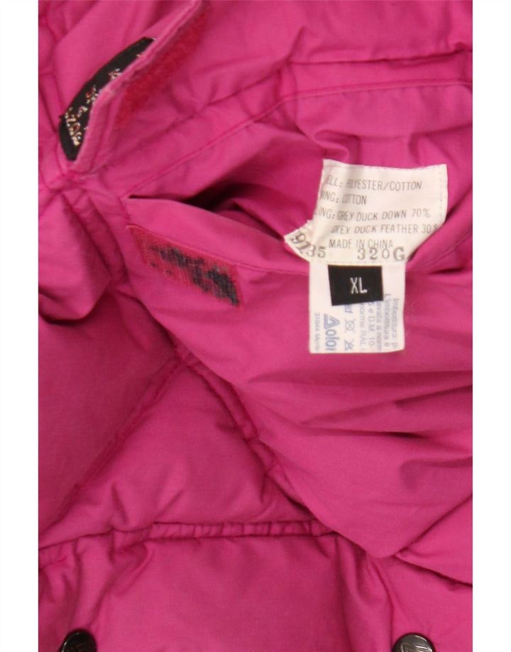 Ανδρικό μπουφάν με κουκούλα Dolomite UK 42 XL Ροζ Πολυεστέρας