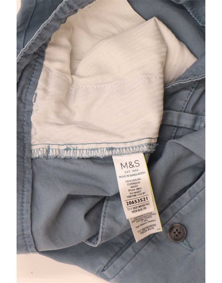 Ανδρικό σορτς Chino Marks & Spencer W38 XL μπλε