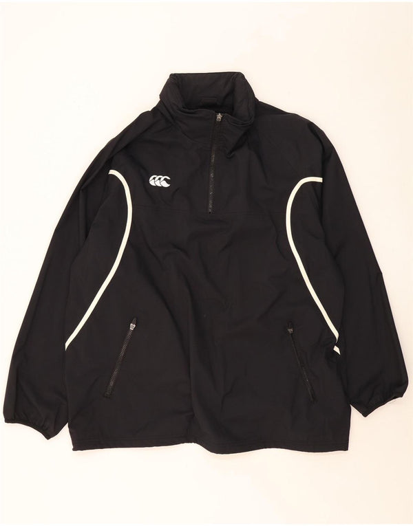 CANTERBURY Ανδρικό πουλόβερ Rain Jacket UK 42 XL Μαύρο νάιλον