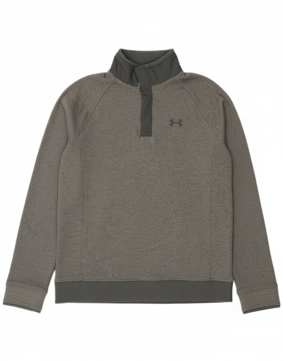 Under Armour Boys Φούτερ με λαιμόκοψη 11-12 ετών μεγάλο γκρι