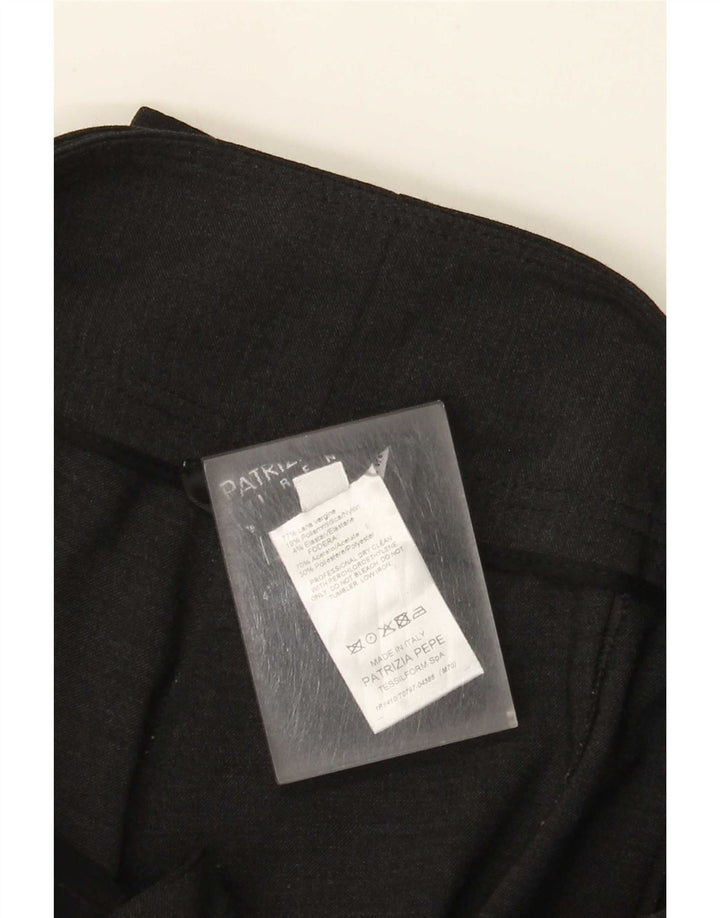 Patrizia Pepe Γυναικείο Παντελόνι Capri IT 42 Medium W30 L19 Grey Wool