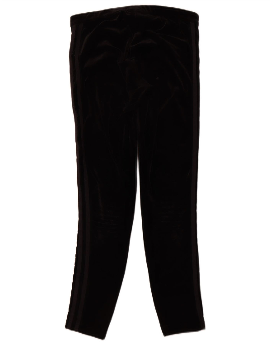 Γυναικείο βελούδινο κολάν ADIDAS UK 12 μεσαίο μαύρο πολυεστέρας