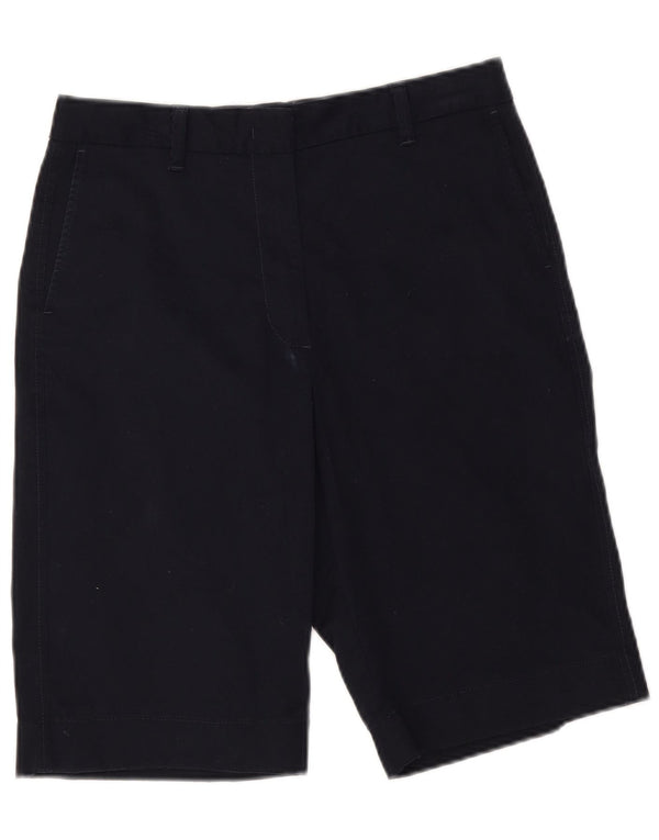 Marks & Spencer Γυναικείο σορτς Chino UK 10 Small W30 Navy Blue Cotton