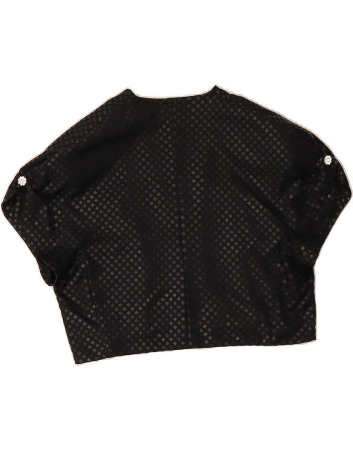 VINTAGE Womens 2 Piece Set UK 12 Medium Black Argyle/Diamond Vintage Vintage and Second-Hand Vintage from Messina Hembry 