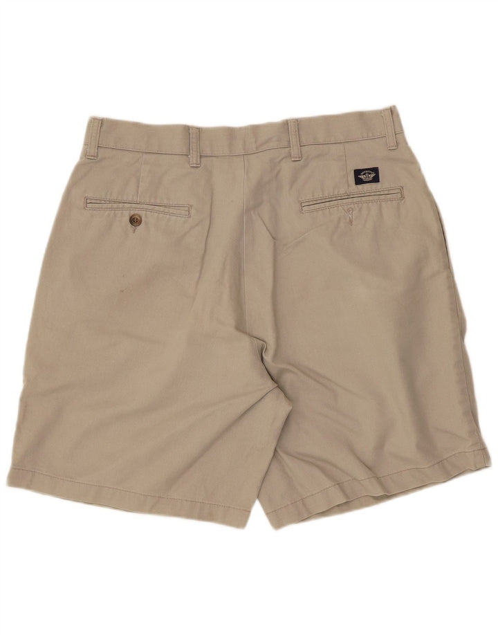 Dockers Ανδρικό Σορτς Chino Χακί με καρφίτσα W33 Βαμβακερό μεσαίο μπεζ