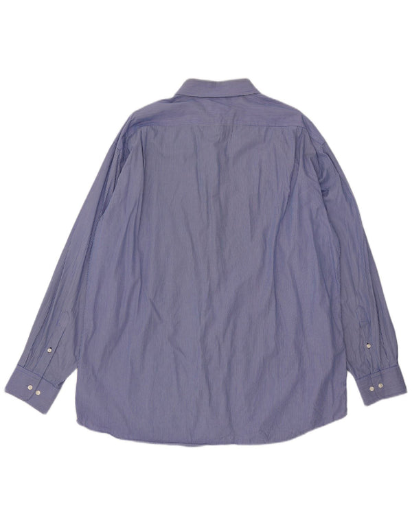 Ανδρικό πουκάμισο Tommy Hilfiger Regular Fit Size 17 1/2 XL Blue Pinstripe Cotton