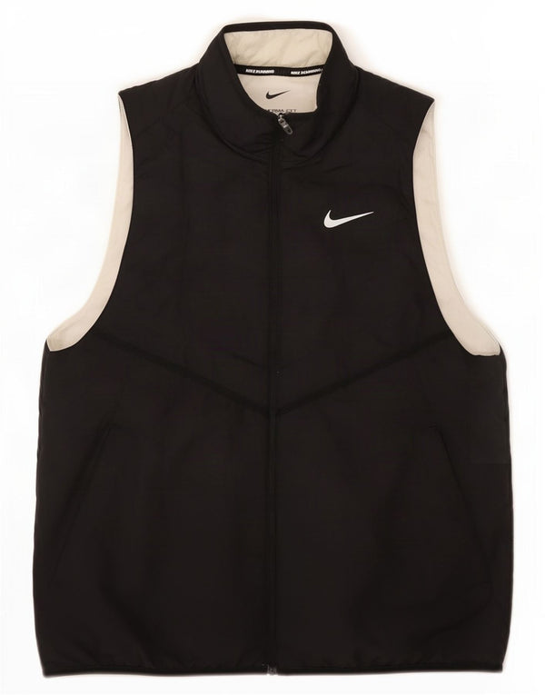 Γυναικεία αθλητική φόρμα Nike Therma-Fit Top Jacket UK 14 Medium Black