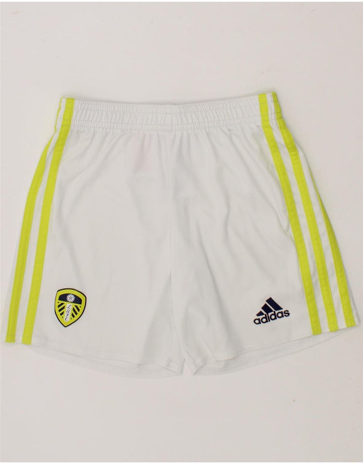ADIDAS Boys Sport Shorts 5-6 Years White Vintage Adidas and Second-Hand Adidas from Messina Hembry 