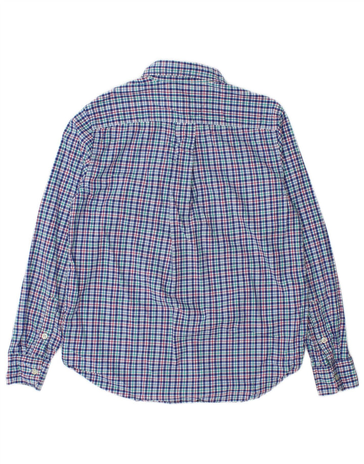 Ralph Lauren Boys πουκάμισο 13-14 ετών Blue Gingham Cotton