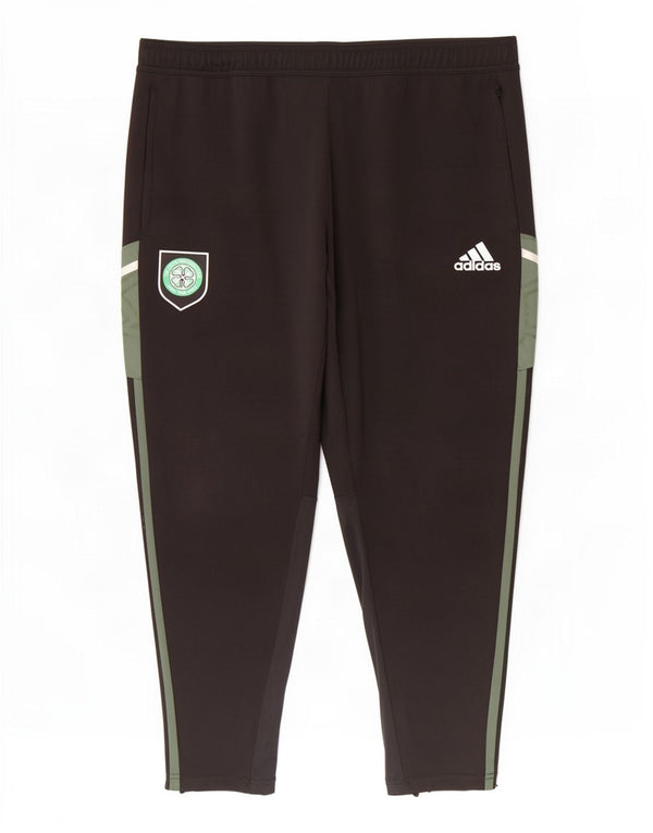 Ανδρική φόρμα Adidas The Celtic Football Club Παντελόνι XL Μαύρο