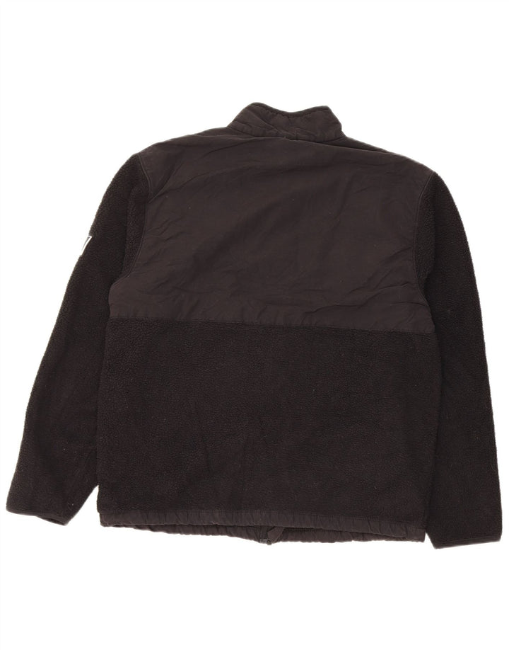 Marks & Spencer Γυναικείο Fleece Jacket UK 14 Medium Black Polyester