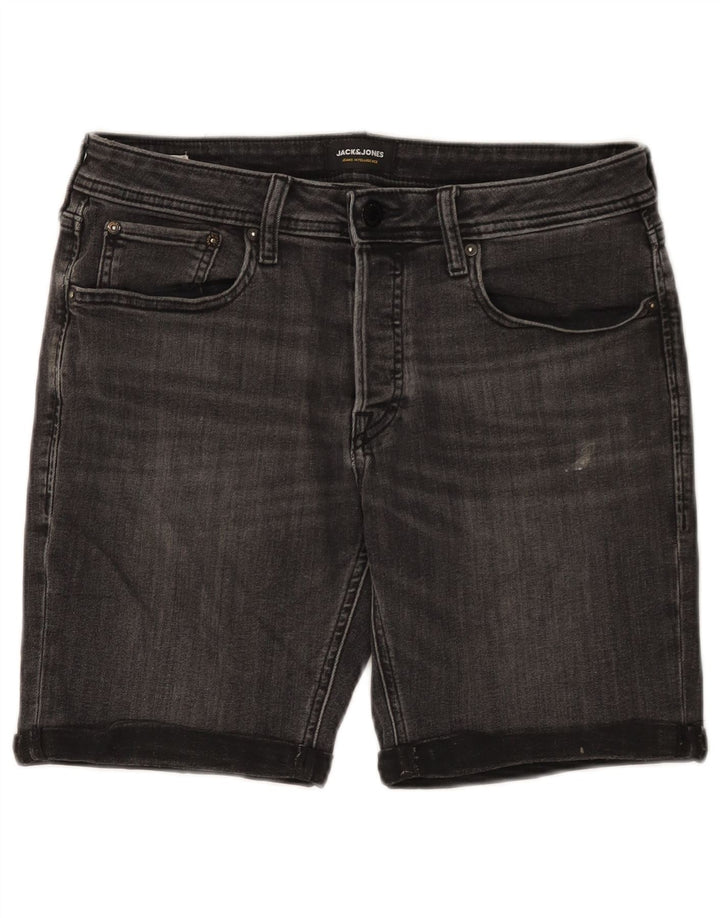 Ανδρικό τζιν σορτς JACK & JONES Medium W32 Γκρι βαμβακερό