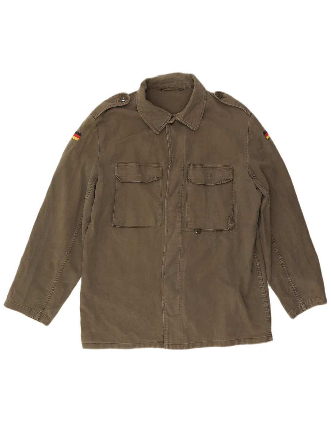 Vintage Ανδρικό Στρατιωτικό Μπουφάν UK 40 Large Green Army