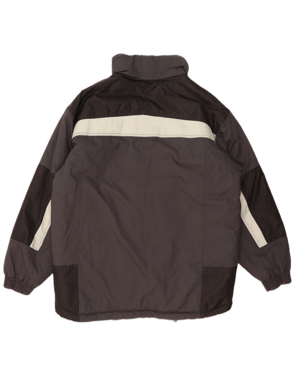 Astrolabio Ανδρικό μπουφάν Windbreaker IT 52 XL Grey Colourblock Polyamide