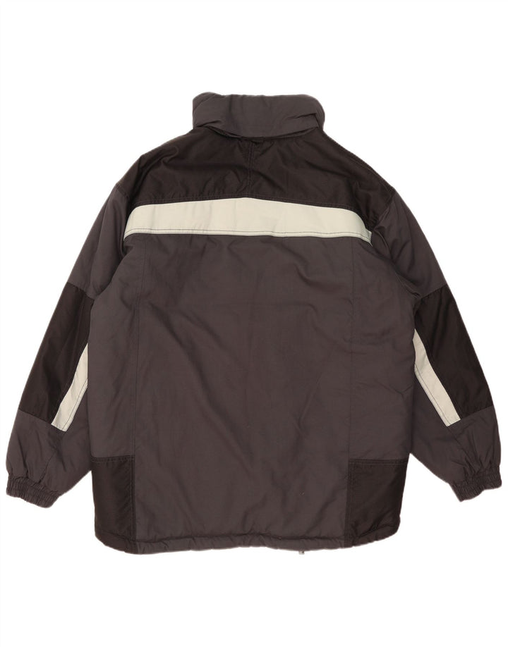 Astrolabio Ανδρικό μπουφάν Windbreaker IT 52 XL Grey Colourblock Polyamide