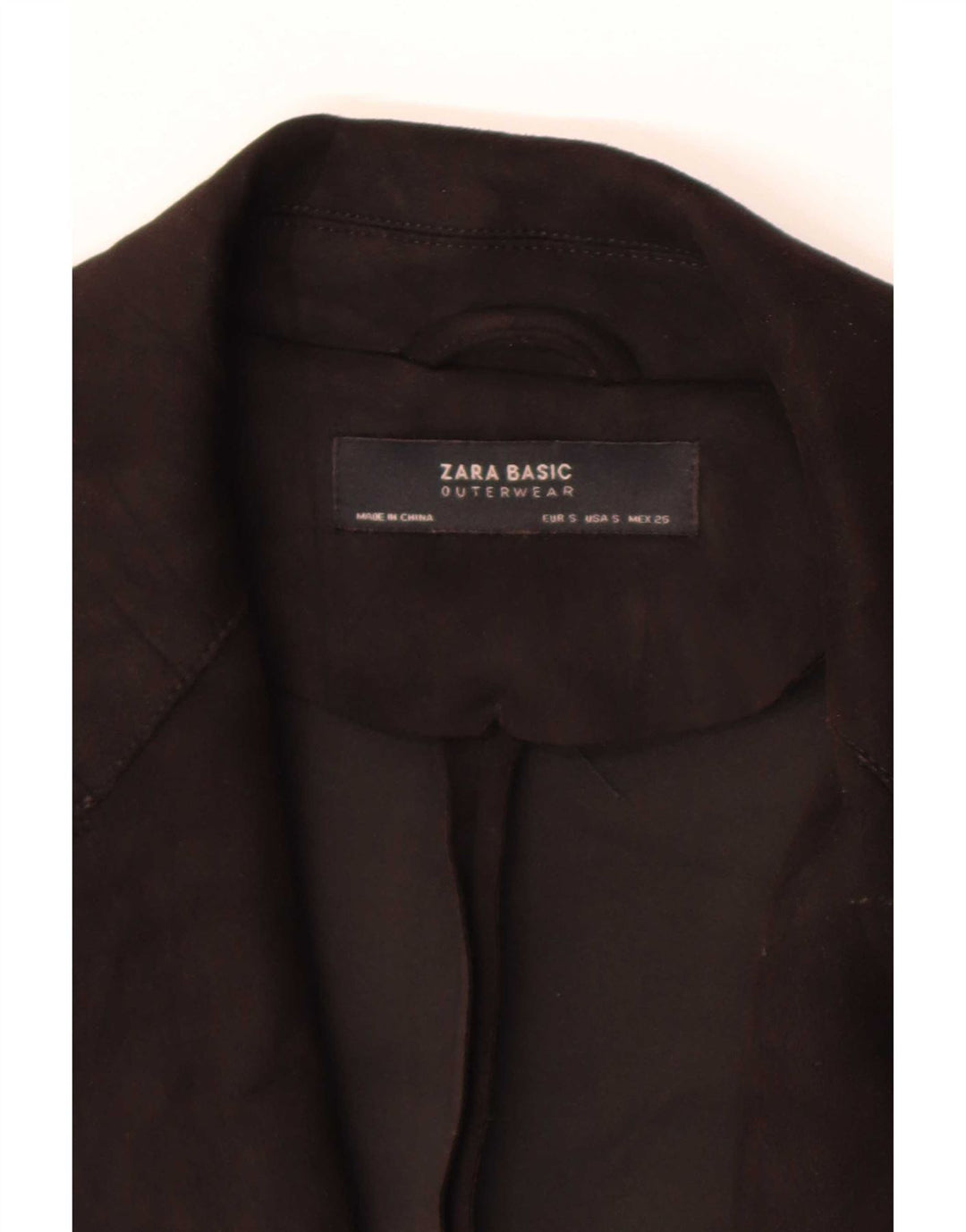Zara Γυναικείο Πανωφόρι UK 10 Small Black