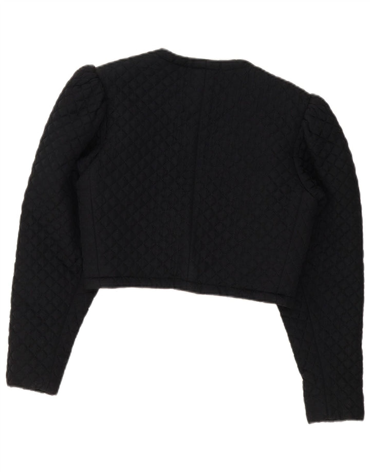 Vintage Γυναικείο Crop Bolero Jacket UK 8 Small Black