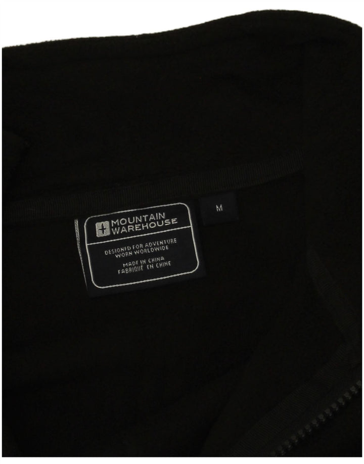 Mountain Warehouse Ανδρικό Fleece Jacket UK 38 Medium Black Polyester