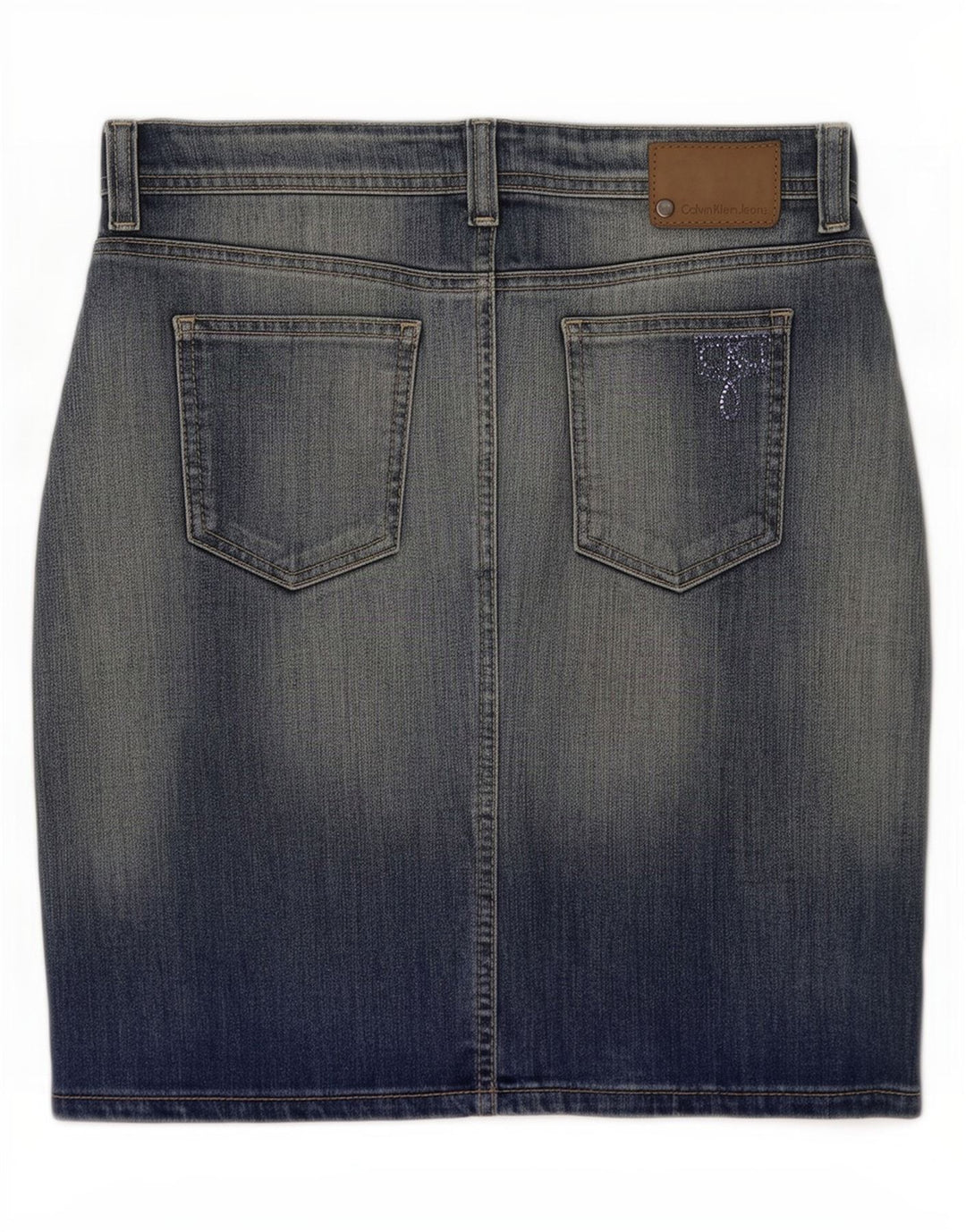 Γυναικεία τζιν φούστα Calvin Klein Medium W29 Μπλε βαμβακερή
