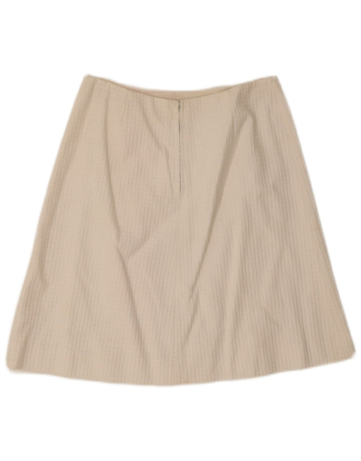 Vintage Γυναικεία Φούστα A-Line IT 46 Large W28 Λευκή