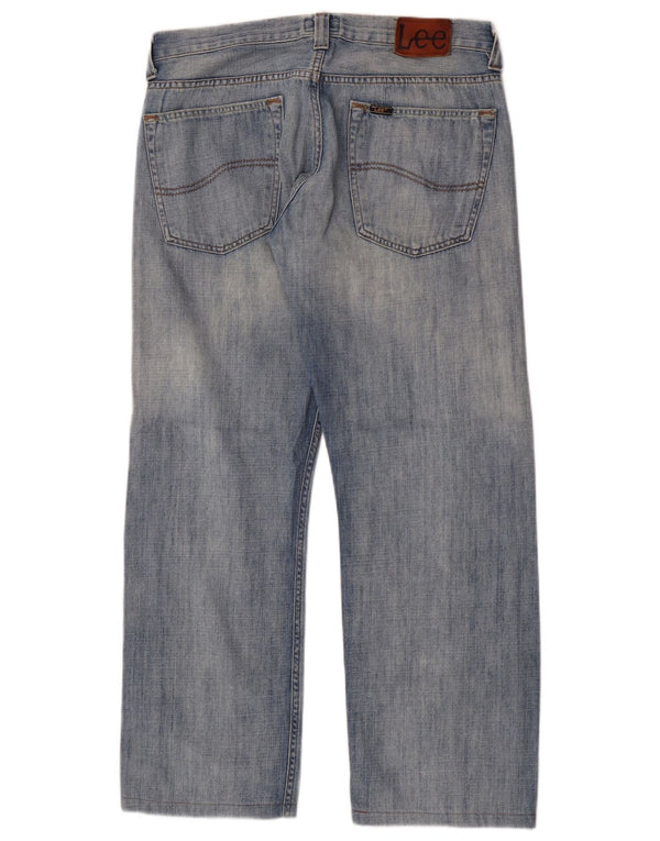 Lee Ανδρικό Τζιν Ripley Straight W32 L29 Μπλε βαμβακερό