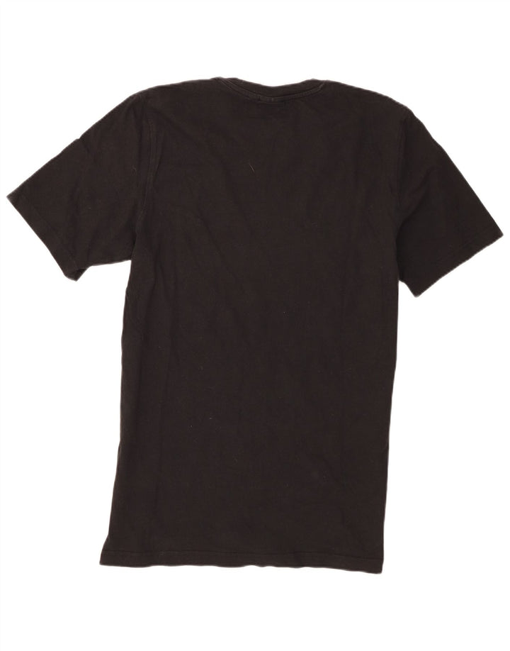 Ανδρικό γραφικό T-Shirt Adidas Top Μεσαίο μαύρο βαμβακερό