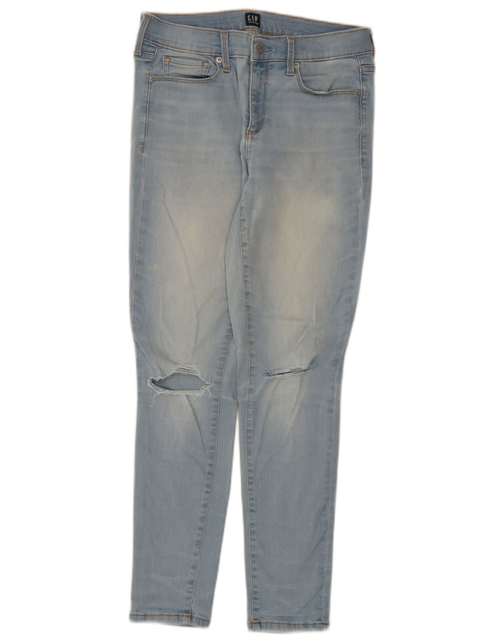 Gap Γυναικείο κανονικό Skinny Jeans W28 L28 Μπλε βαμβακερό