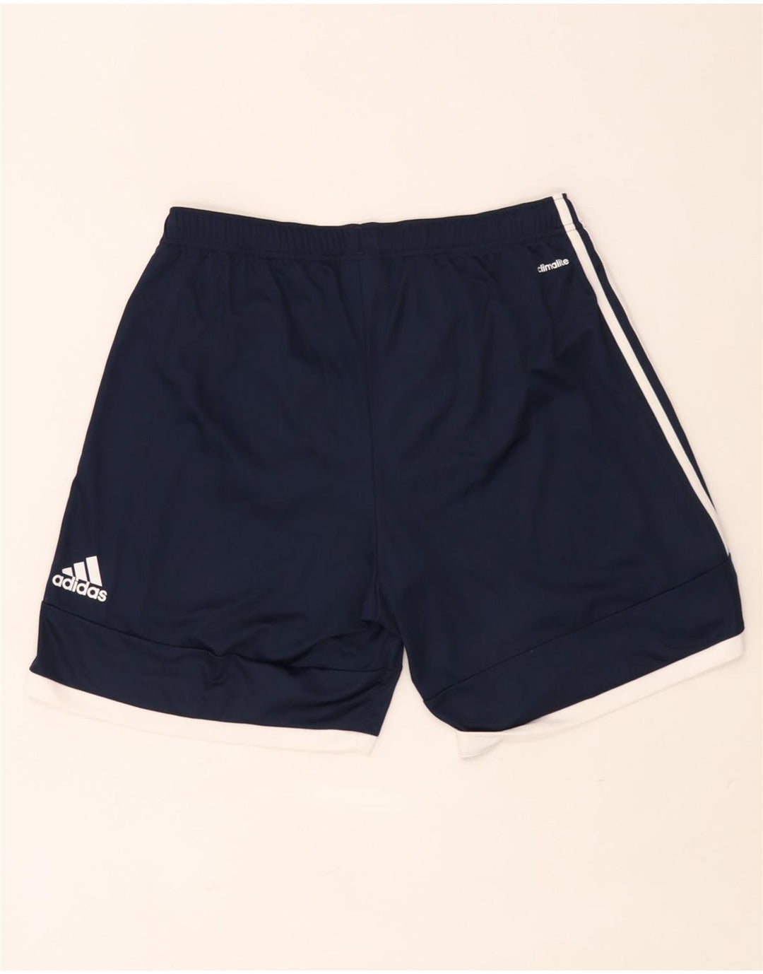Ανδρικό αθλητικό σορτς Adidas Climalite μεγάλο μπλε ναυτικό πολυεστέρα