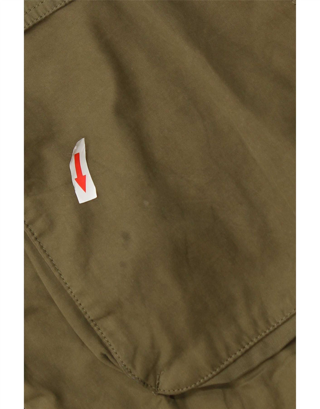 Marks & Spencer Womens Hooded Parka Jacket UK 18 XL Khaki Polyester