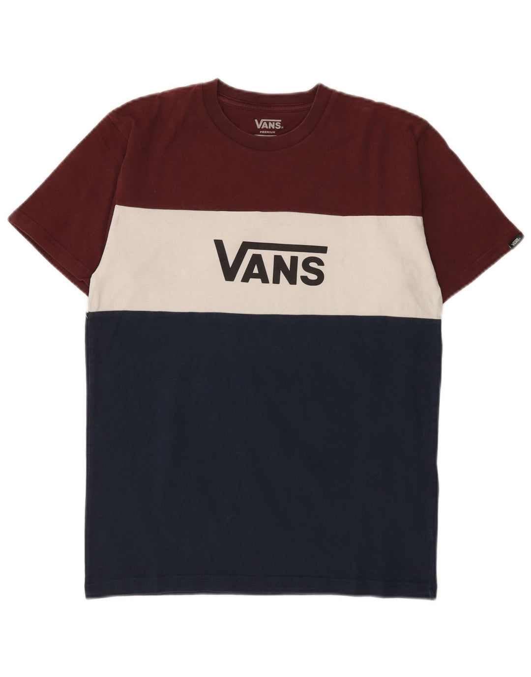 Ανδρικό γραφικό μπλουζάκι Vans Μικρό πολύχρωμο βαμβακερό χρώμα