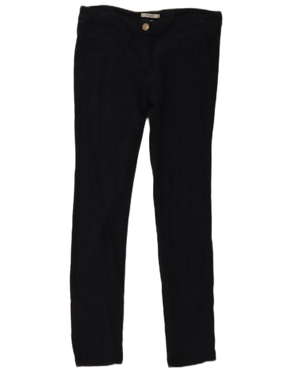 Marella Γυναικείο Skinny παντελόνι Chino UK 14 μεγάλο W32 L32 μαύρο βαμβακερό