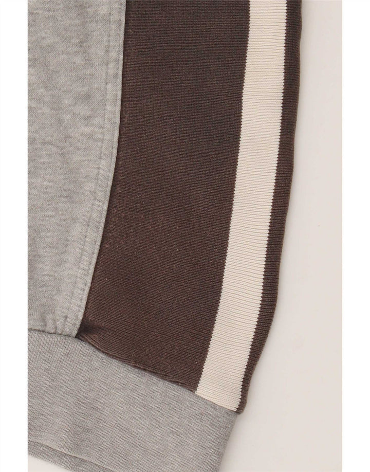 Ανδρικό φούτερ Nike Jumper με μεγάλο γκρι χρώμα, βαμβακερό