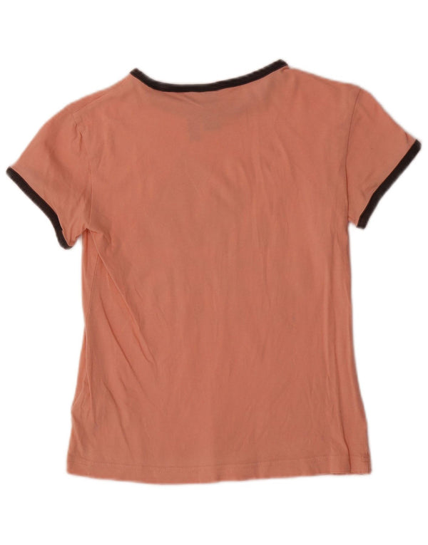 Γυναικείο γραφικό μπλουζάκι Adidas Crop Top UK 4/6 XS Ροζ βαμβακερό