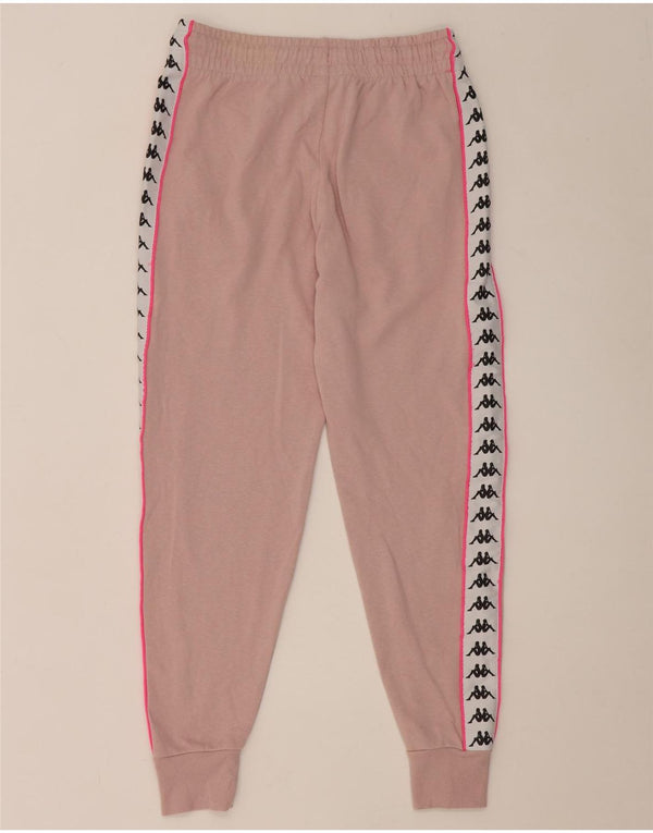 Kappa γυναικεία φόρμα παντελόνι Joggers UK 10 Small Pink Colourblock