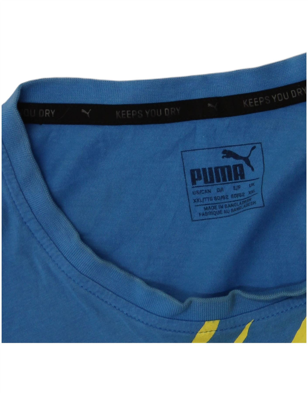 Ανδρικό γραφικό μπλουζάκι Puma 2XL Μπλε