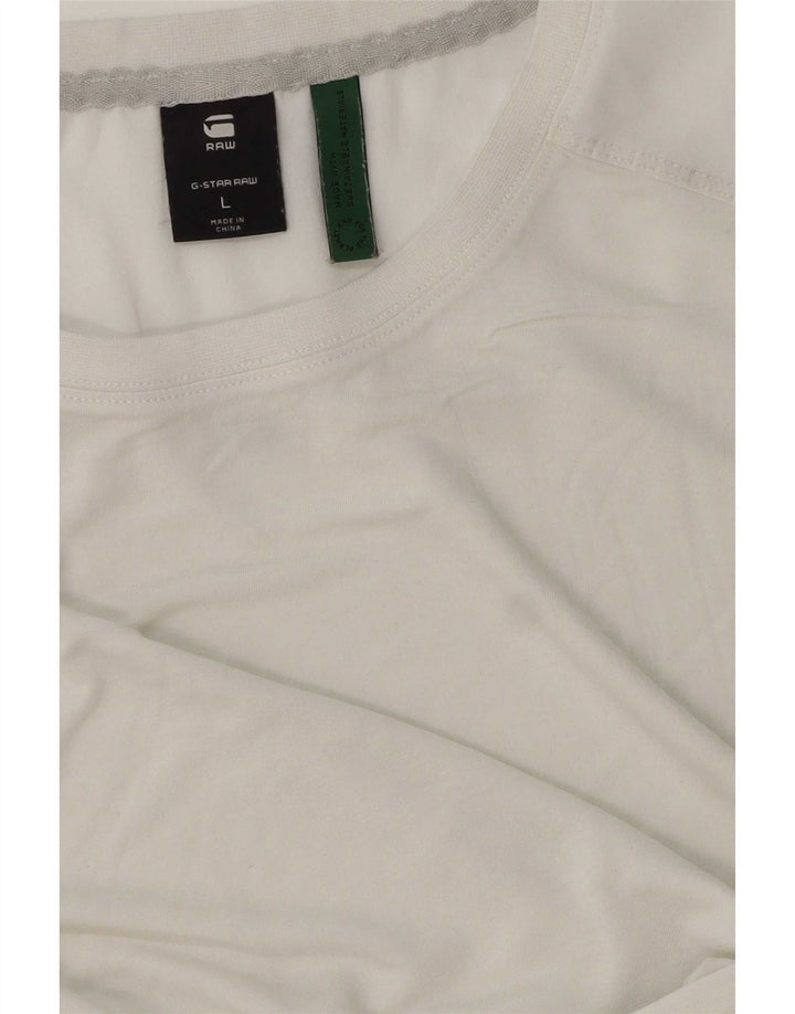 Ανδρικό T-Shirt G-Star Top Larg White